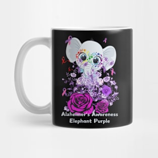 alzheimers warrior unbreakable Mug